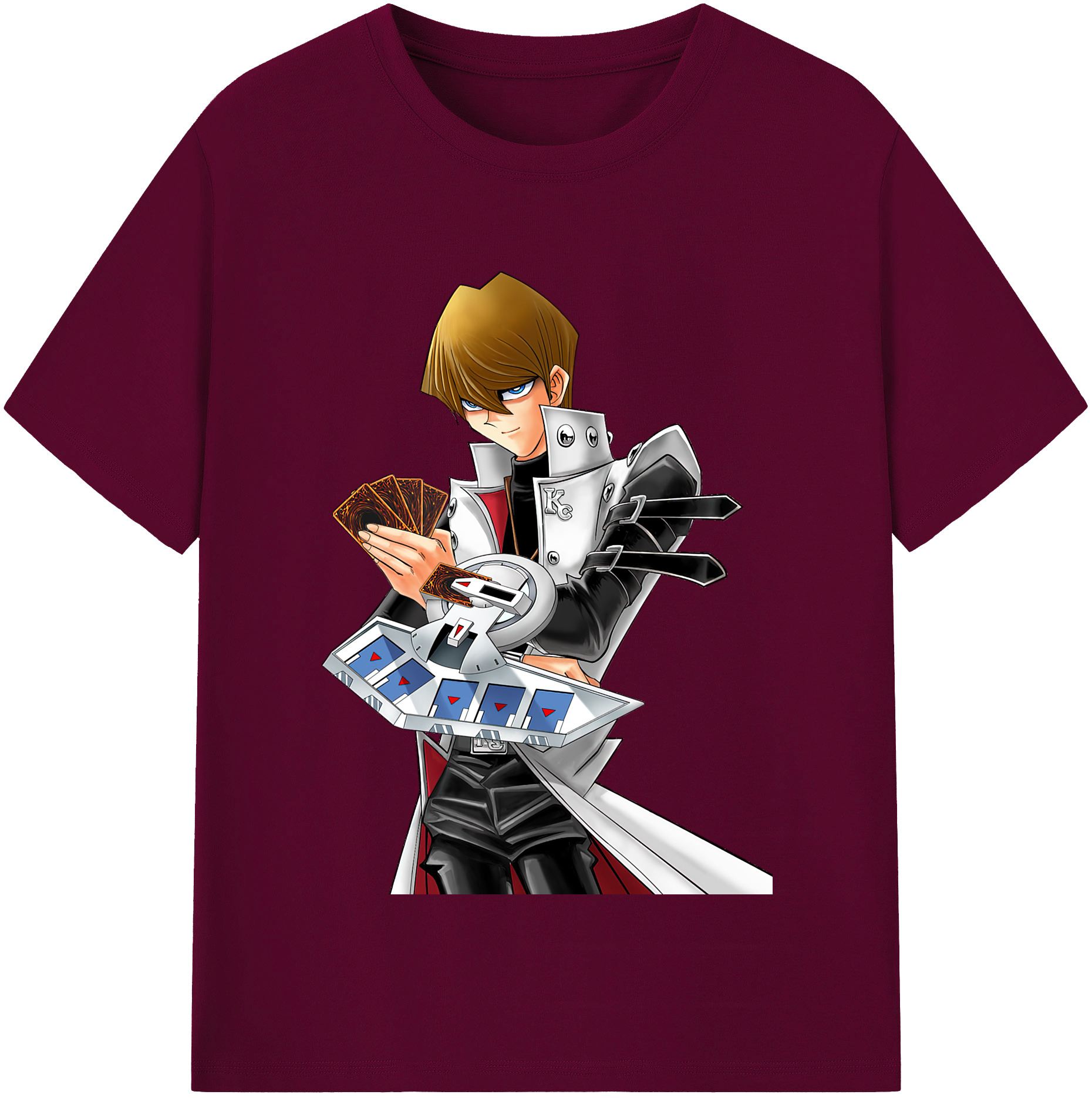 （画像用） 遊☆戯☆王 Yu-Gi-Oh! レディースカジュアルプリントTシャツ（綿100％）